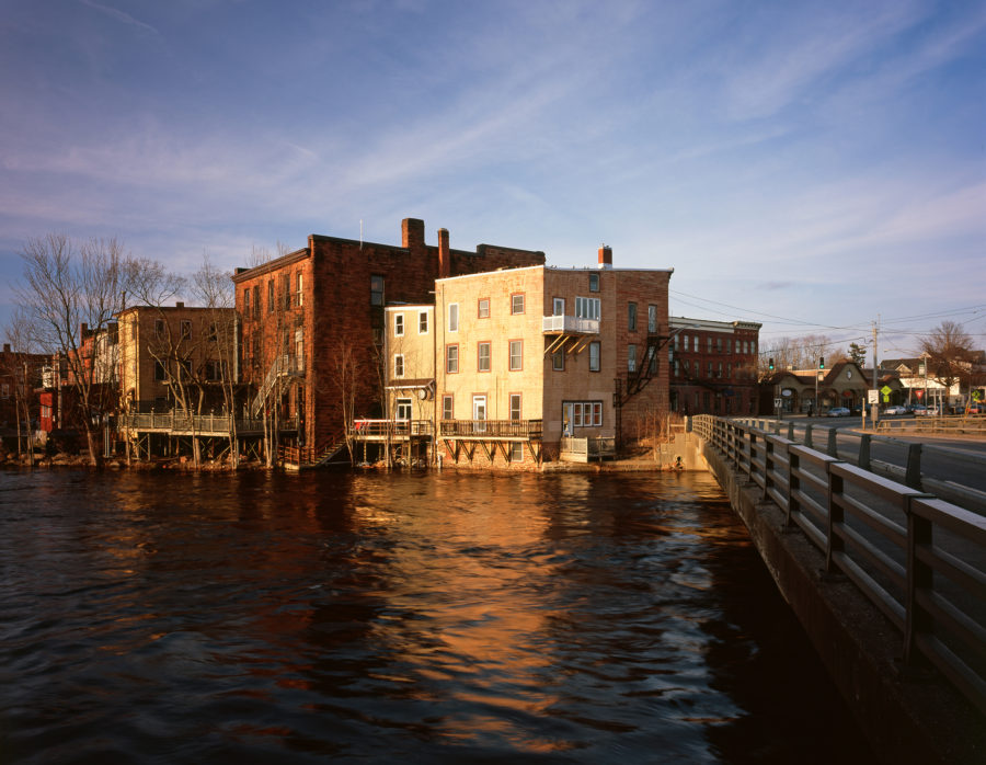The Raquette River in Potsdam, NY in April by Gary Quay