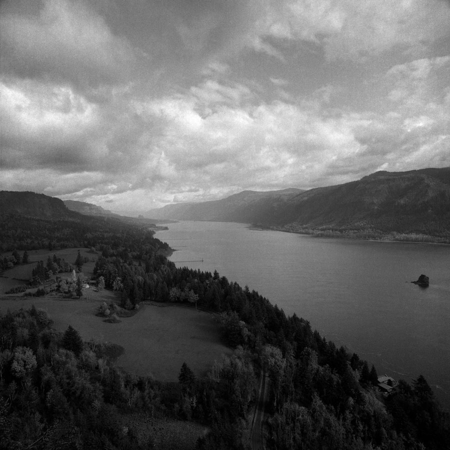 The View from Cape Horn in the Columbia Gorge, Washington by Gary Quay