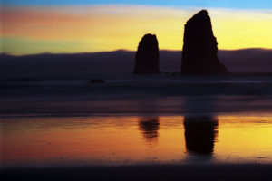 Cannon Beach at Sunset by Gary Quay