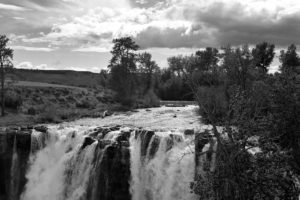 Upper White River Falls, Oregon in June 2012, taken by Gary Quay