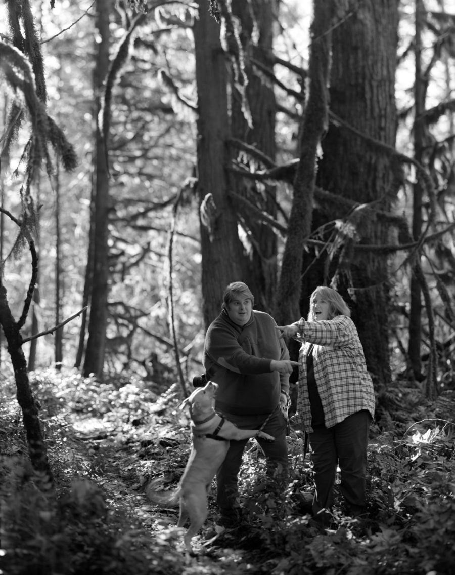 Adam and Hil, Barlow Wayside Trail, October 2021 as part of the Portrait Project by Gary Quay