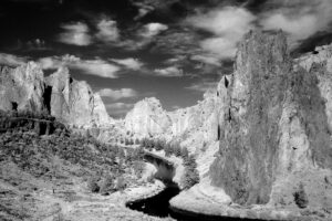 Smith Rock Infrared, Oregon, July 2024 by Gary Quay