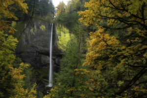 Latourell Falls, Autumn 2023 by Gary Quay